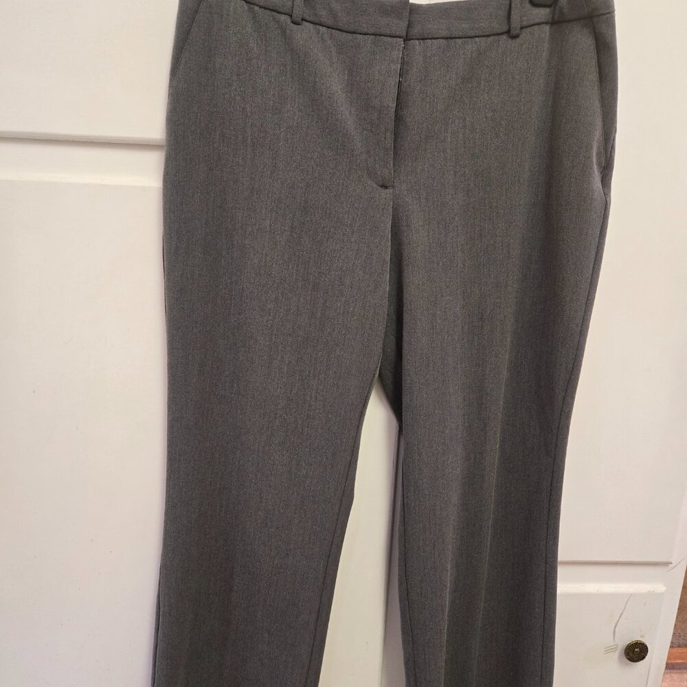 Grey Satiny Dress Pants